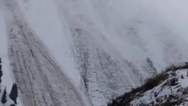 лавины в Алматы