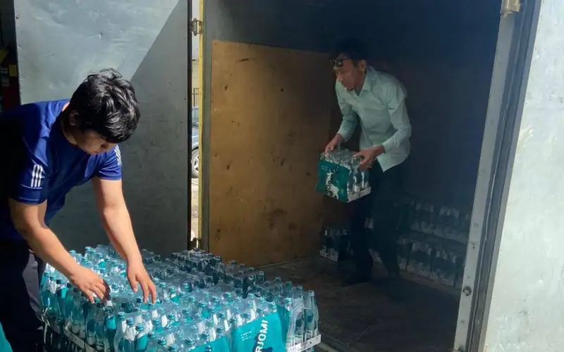 В Атырау прибыла гуманитарная помощь из Грузии