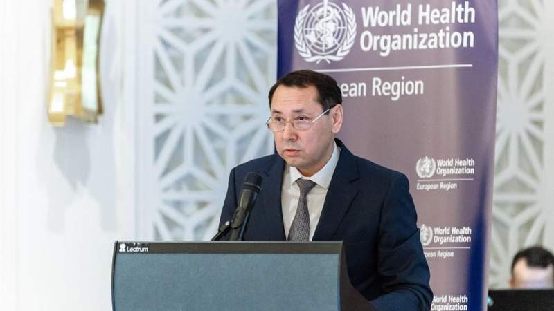 Aidar Sitkazinov. Photo credit: Ministry of Healthcare Aidar Sitkazinov. Photo credit: Ministry of Healthcare