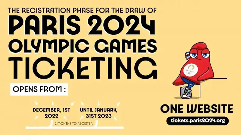 Париж Олимпиадасига чипталар оммавий сотувга чиқди