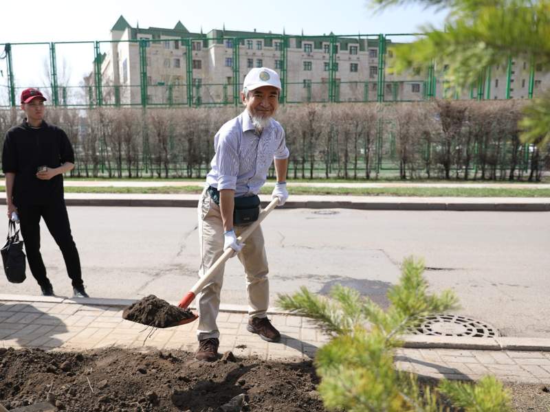 Посол Японии за «Таза Қазақстан»