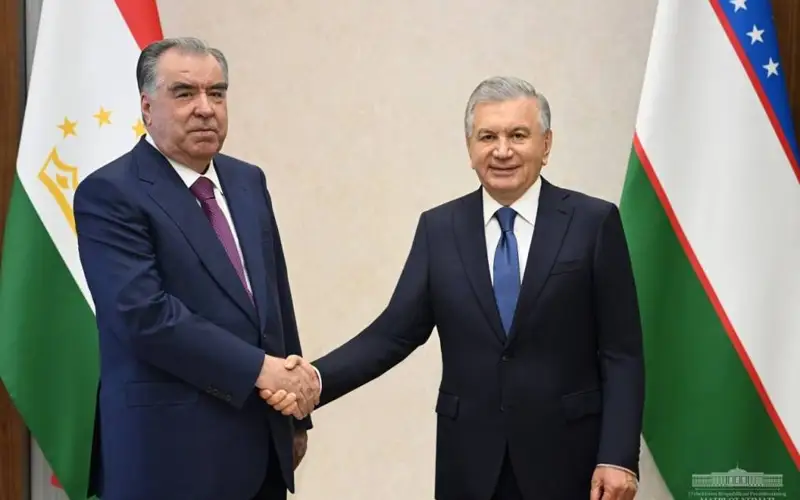 Presidents open new building of Embassy of Uzbekistan in Dushanbe