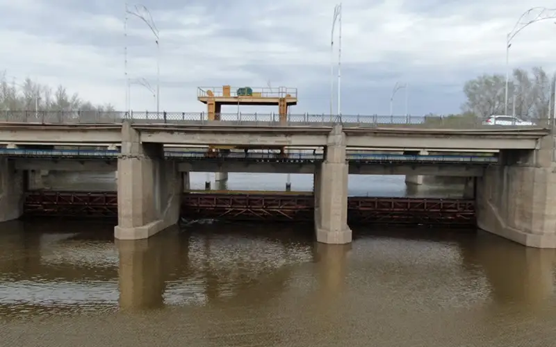 Шандоры на Чаганском гидроузле