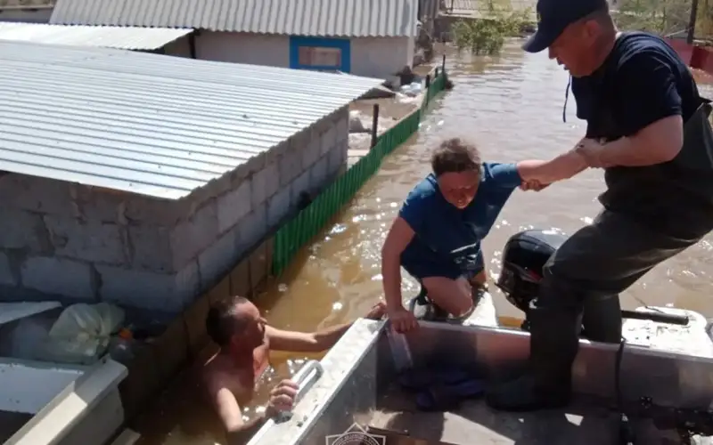 Emergency evacuation underway in W Kazakhstan 