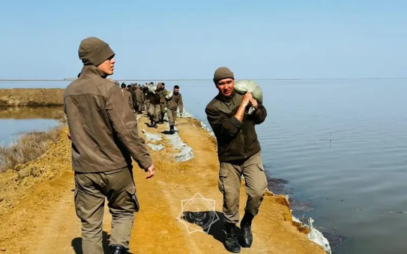 Противопаводковые работы продолжаются в трех районах Акмолинской области