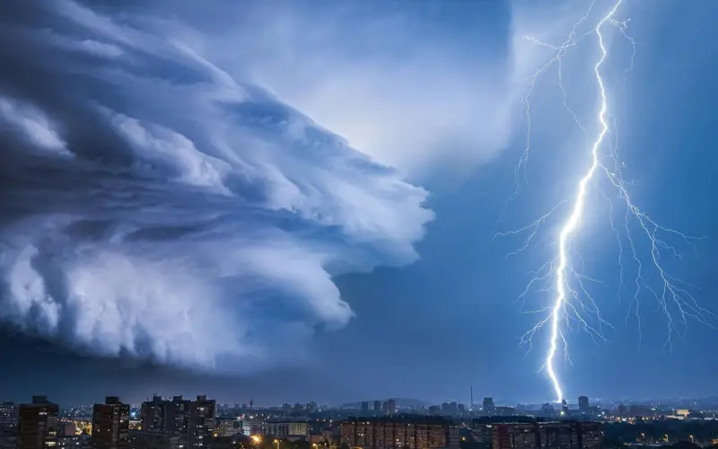 Грозы, шквал и пыльные бури 