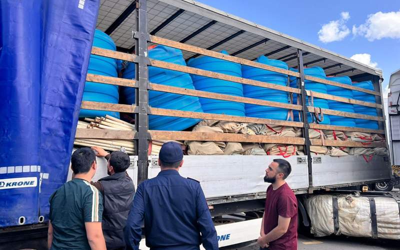 Гуманитарная помощь для пострадавших от паводков казахстанцев прибыла из Узбекистана