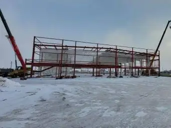 Ледовый дворец в Аксу