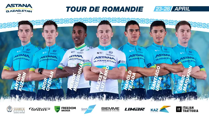 Astana Qazaqstan Team to vie for top honors at Tour de Romandie 2024