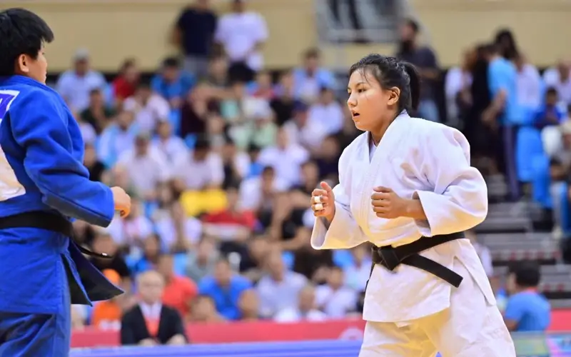  Казахстанские дзюдоисты завоевали три медали на чемпионате Азии 