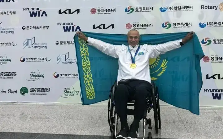 Қозоғистонлик пара ўқ отиш бўйича Жаҳон кубогида олтин медални қўлга киритди