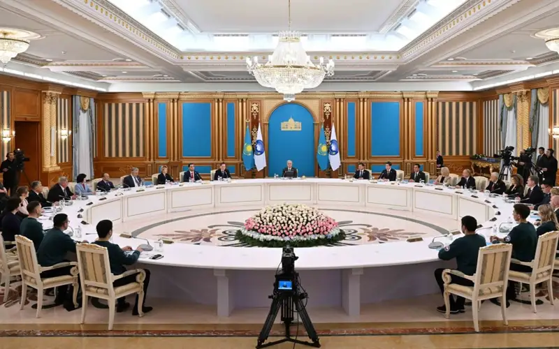 Началось заседание XXXIIІ сессии Ассамблеи народа Казахстана 