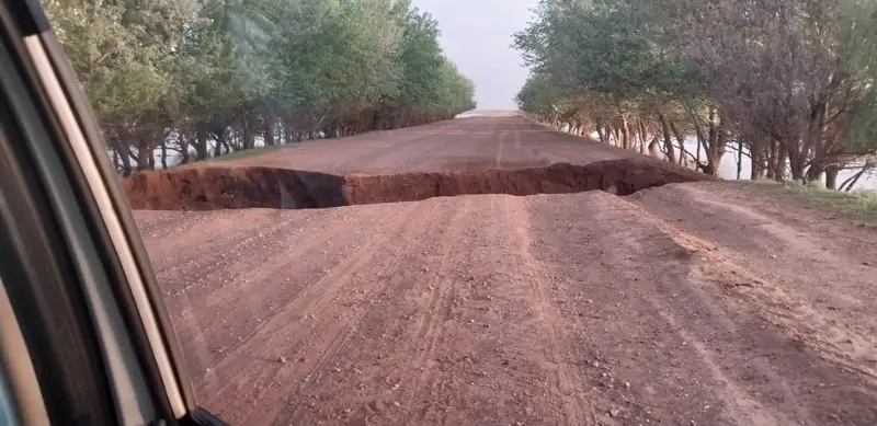 дорога, паводки