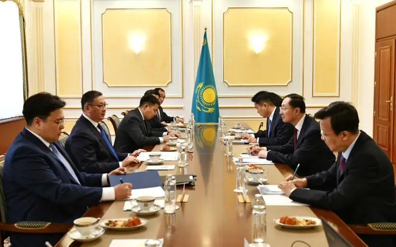 Kazakh FM Murat Nurtleu, Sun Weidon, Chinese Deputy FM meet in Astana