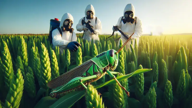 нашествие саранчи в ца