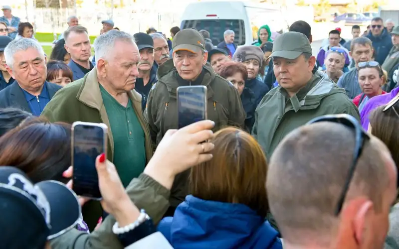 Канат Бозумбаев, паводки