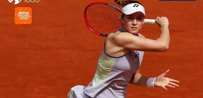 Elena Rybakına Madrıd masters týrnıriniń tórtinshi aınalymyna ótti 