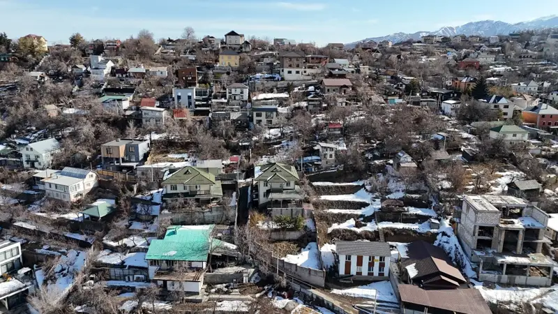 Алматы , застройка