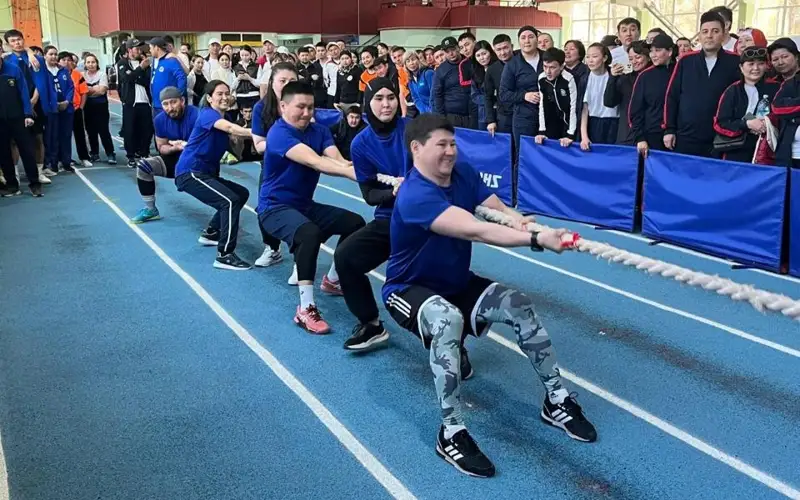Турнир среди сотрудников спортивных организаций провели в Караганде
