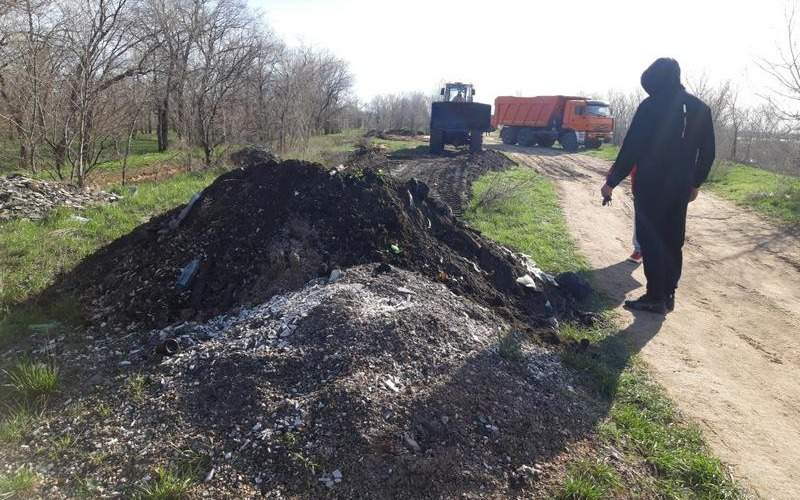 стихийные свалки в Карагандинской области