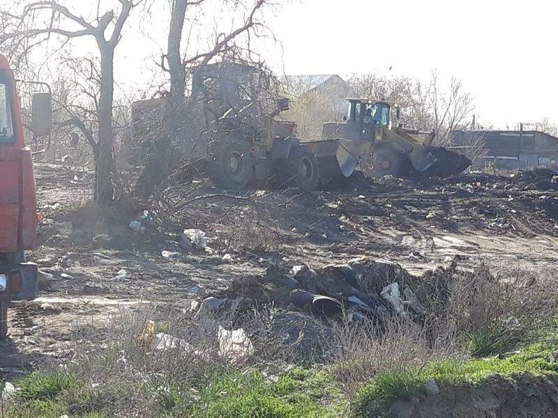 стихийные свалки в Карагандинской области