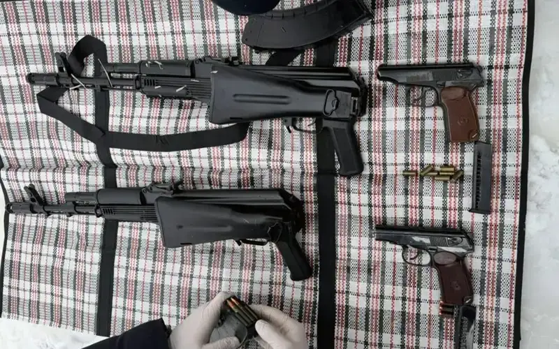 казахстанцы сдали в полицию 422 единицы огнестрельного оружия