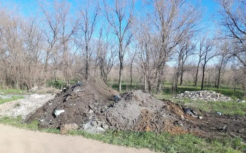 стихийные свалки в Карагандинской области