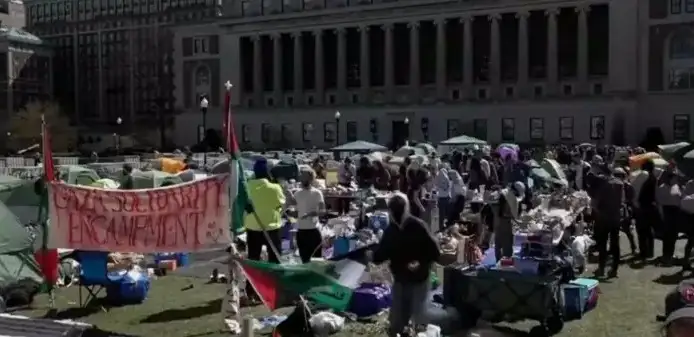 Students of U.S. universities start pro-Palestinian protests on campuses