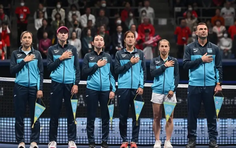 Казахстан сыграет с Южной Кореей в плей-офф ЧМ по теннису