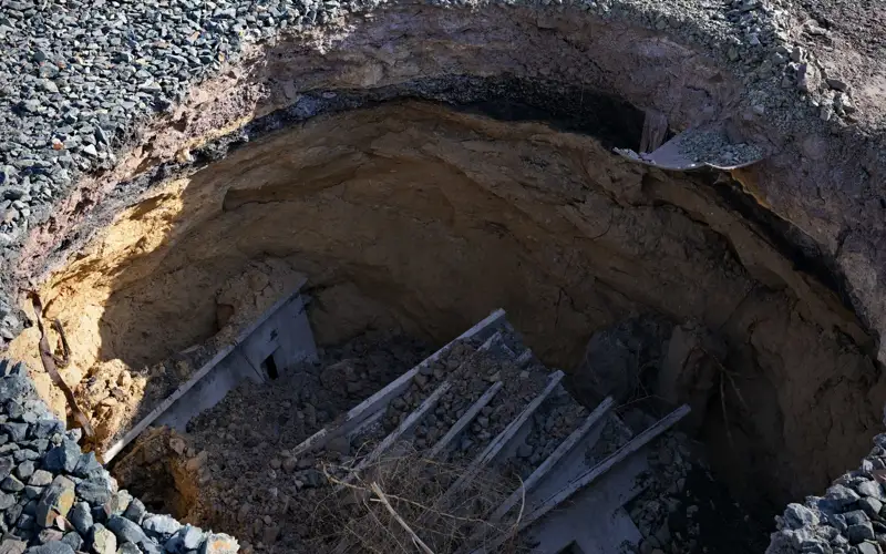 Канализационный коллектор в Экибастузе требует срочного ремонта