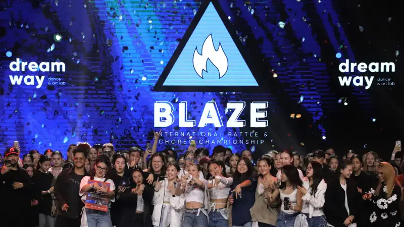 Astana welcomes the Blaze dance festival