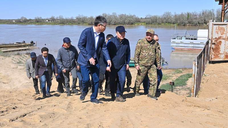 Премьер-министр РК Олжас Бектенов в Кульсары