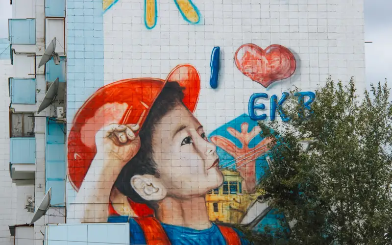 Многоэтажные дома в Экибастузе