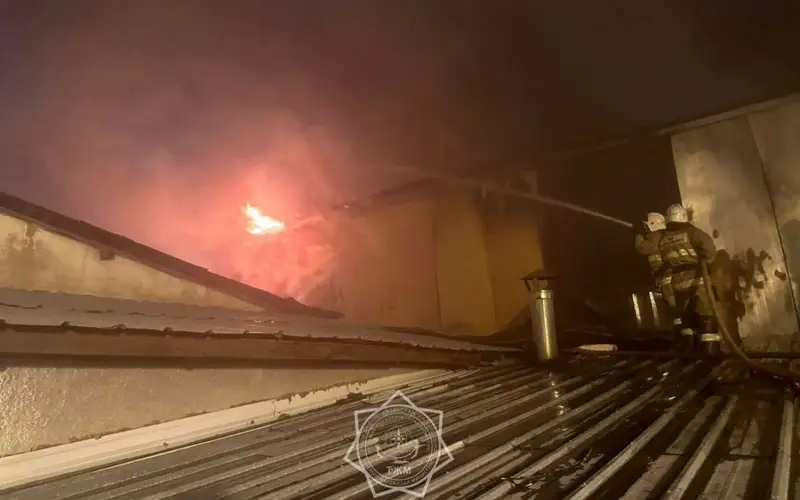 пожар, Талгар