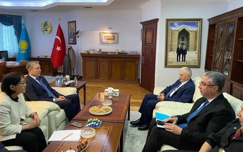 Посольство РК в Турции посетил председатель Совета старейшин тюркских государств 