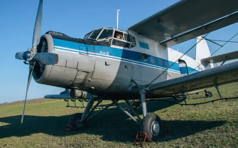 AN-2 plane loses altitude, makes water landing near Arkalyk