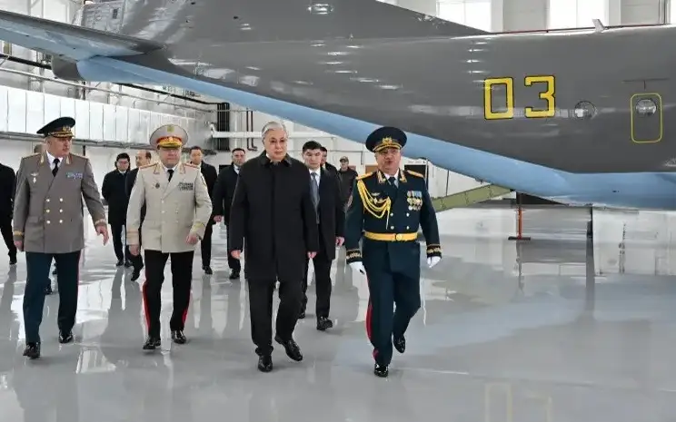 Kazakhstan unveils National Guard air base 