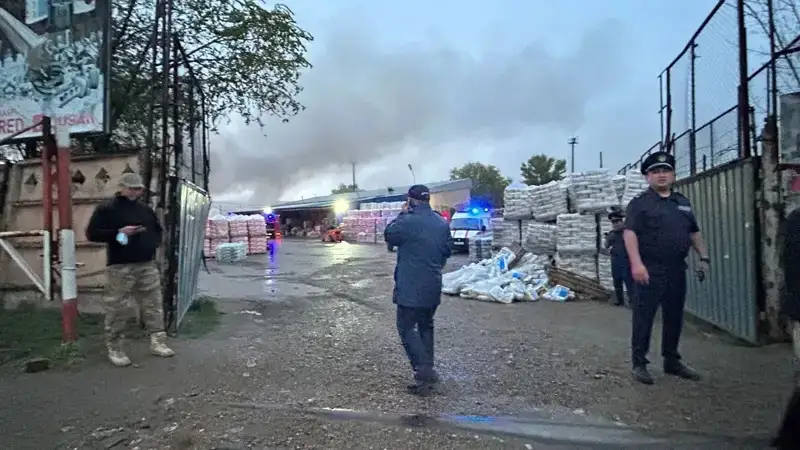 пожар, Актобе