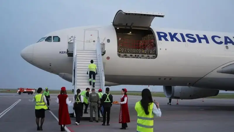 Cargo flight launched between Turkistan and Istanbul