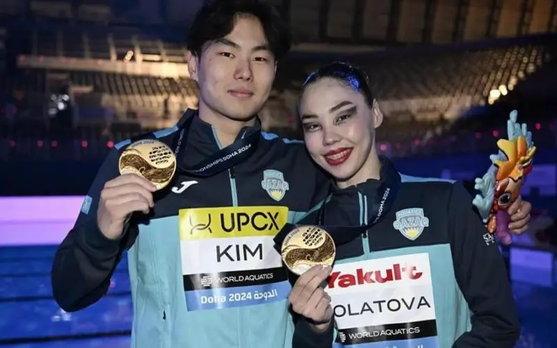 Эдуард Ким и Наргиз Болатова