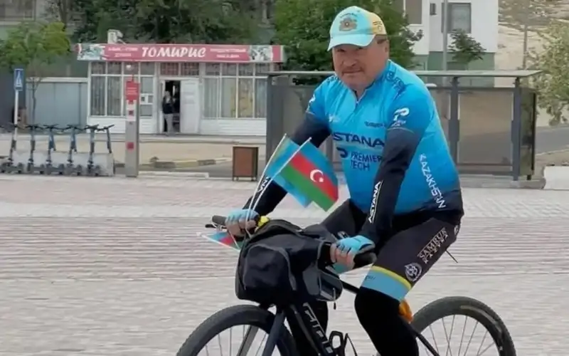 64-year-old pensioner from Mangystau region to travel to Paris by bike