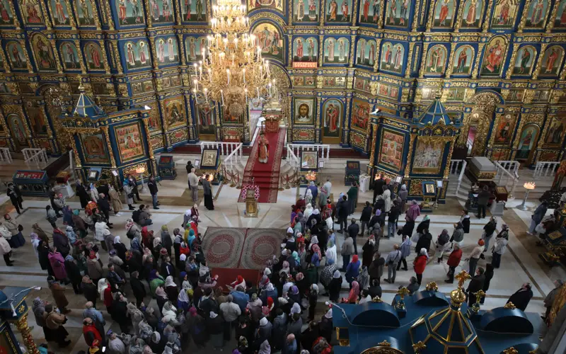 Как в Астане встречали Благодатный огонь из Иерусалима - фоторепортаж