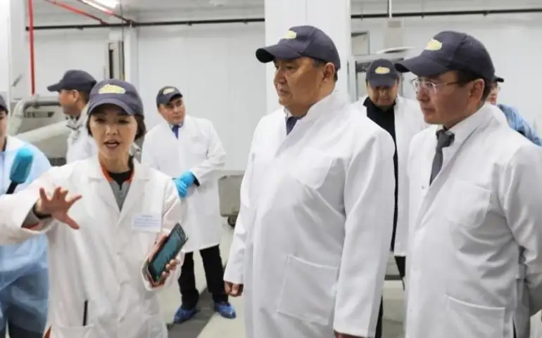 采用欧洲先进技术的禽肉加工厂在阿克莫拉投产