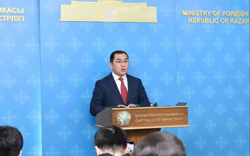 официальный представитель МИД РК Айбек Смадияров