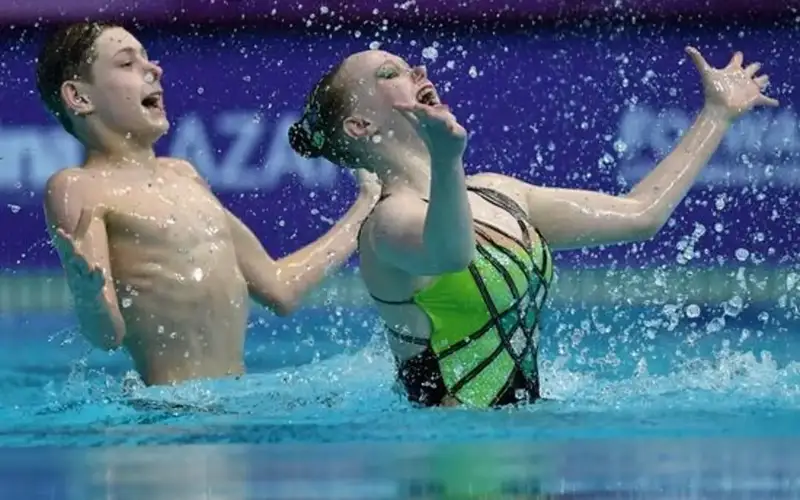 17yo Kazakh wins silver at World Aquatics Artistic Swimming World Cup