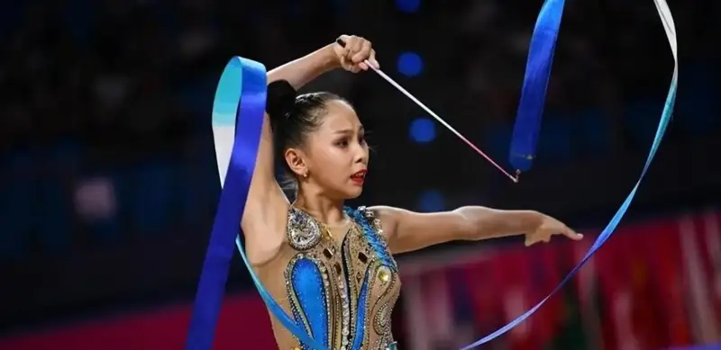 Kazakh Aibota Yertaikyzy wins big at Rhythmic Gymnastics Asian Championships