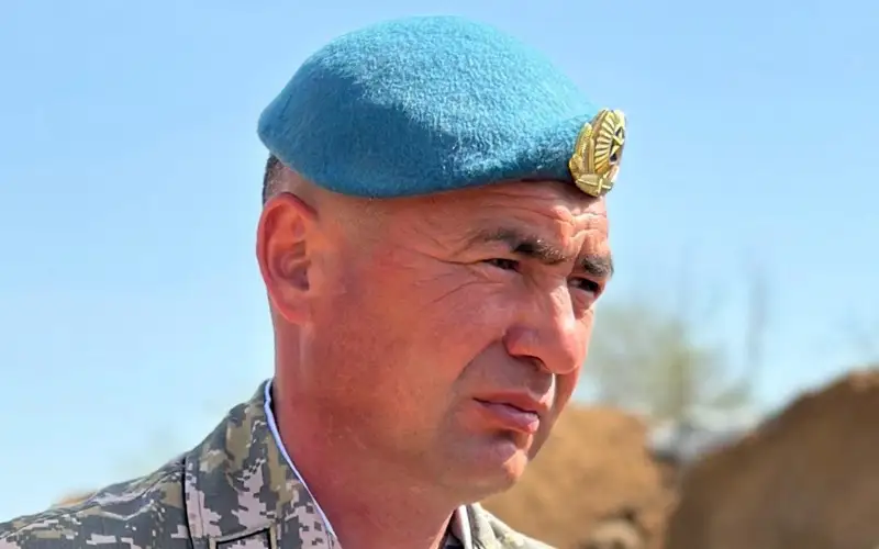 подполковник Асет Аубакиров, десантники