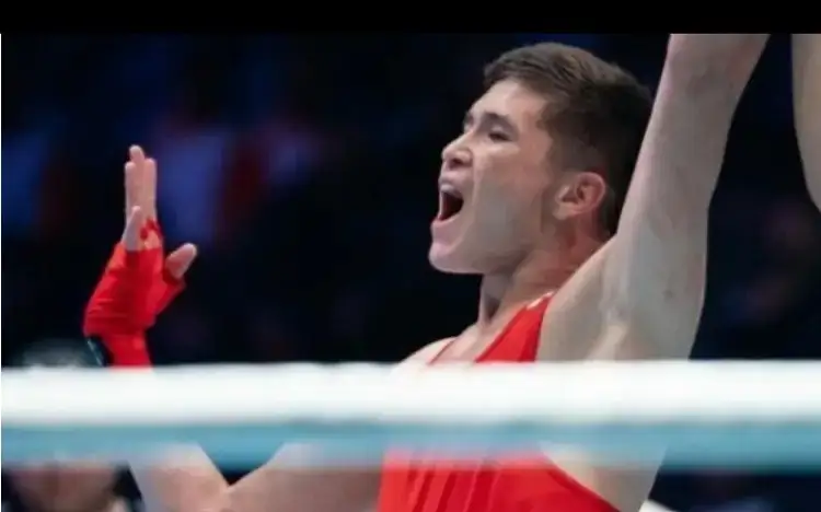 18 yo Kazakh boxer the first in history to become four-time Asian Champion