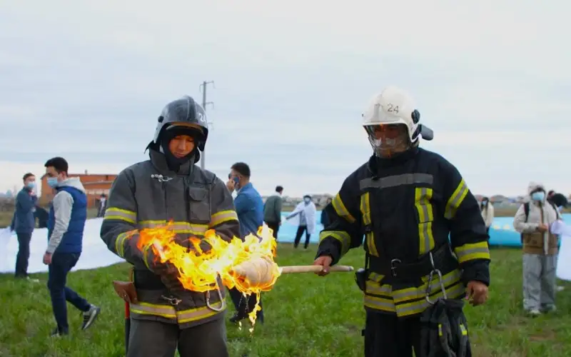 10 тонн насвая на 50 млн тенге сожгли в Астане