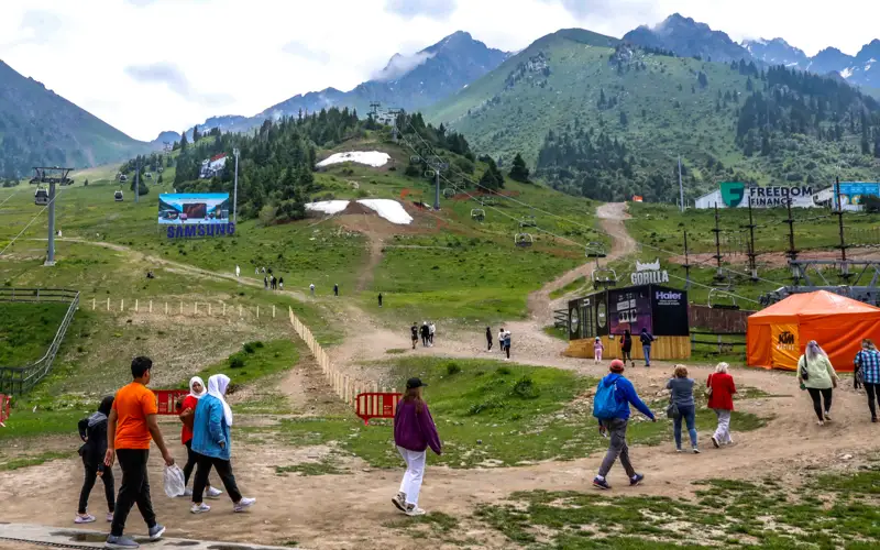 Свыше 330 км горных троп и маршрутов благоустроили в Алматинской области